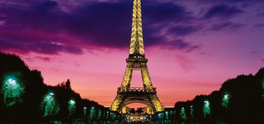 Hình nền tháp Eiffel đẹp