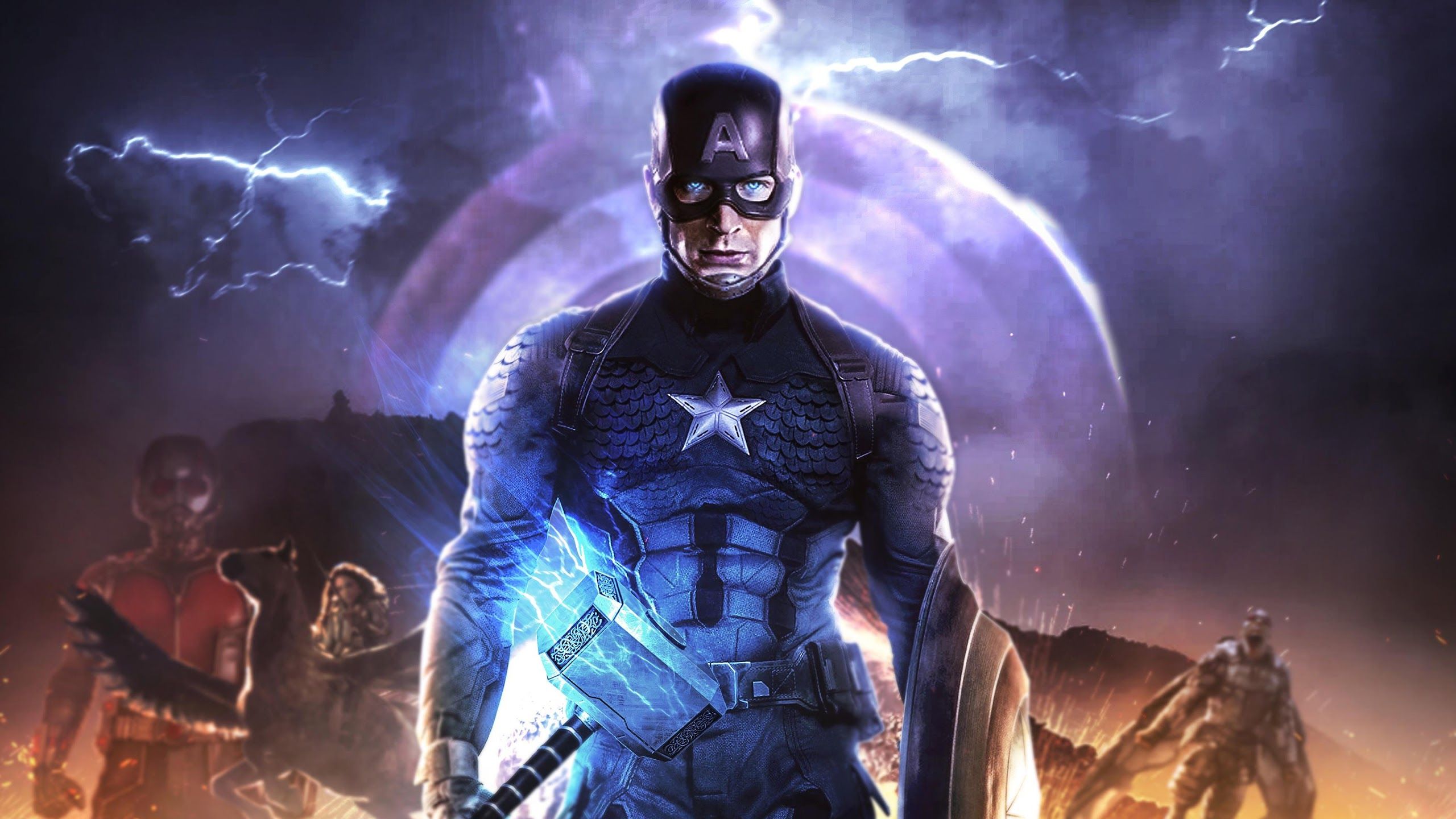 Captain America Wallpaper 4K Marvel Superheroes Minimal 5794