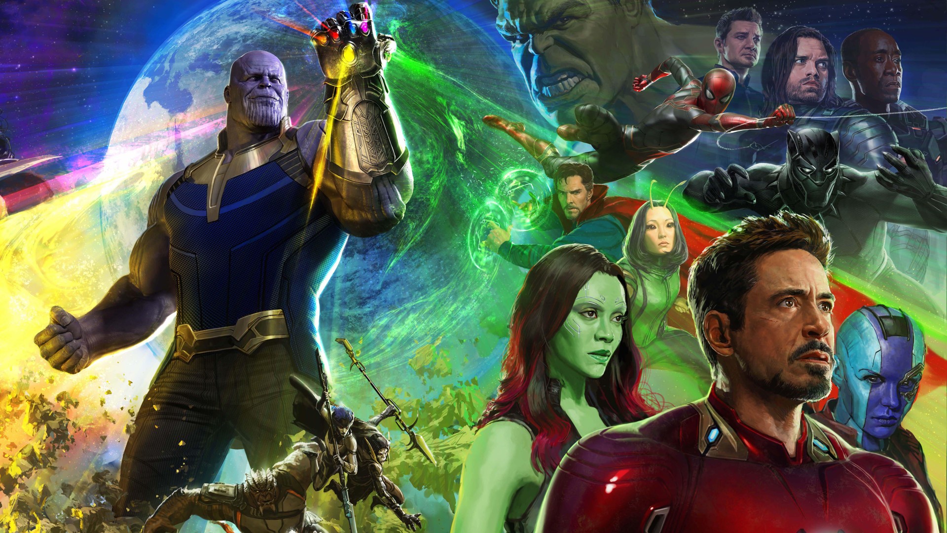 Avengers: Endgame lắp ráp 4K tải xuống hình nền