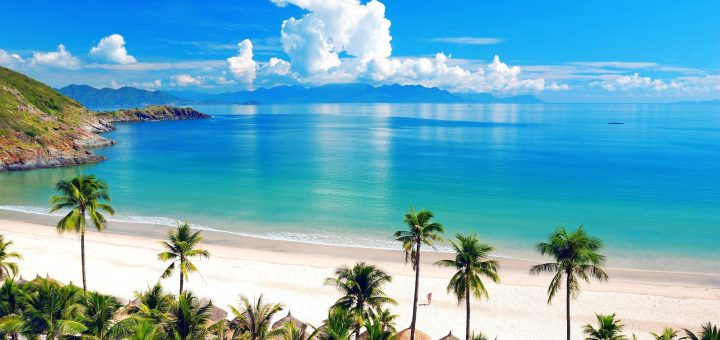 Cảnh biển Nha Trang tuyệt đẹp