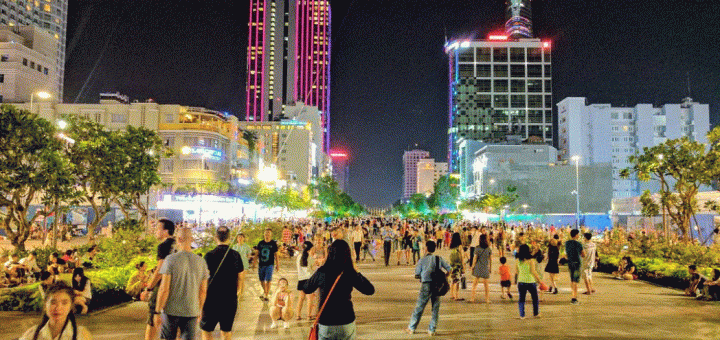 Hình ảnh về đêm của Sài Gòn